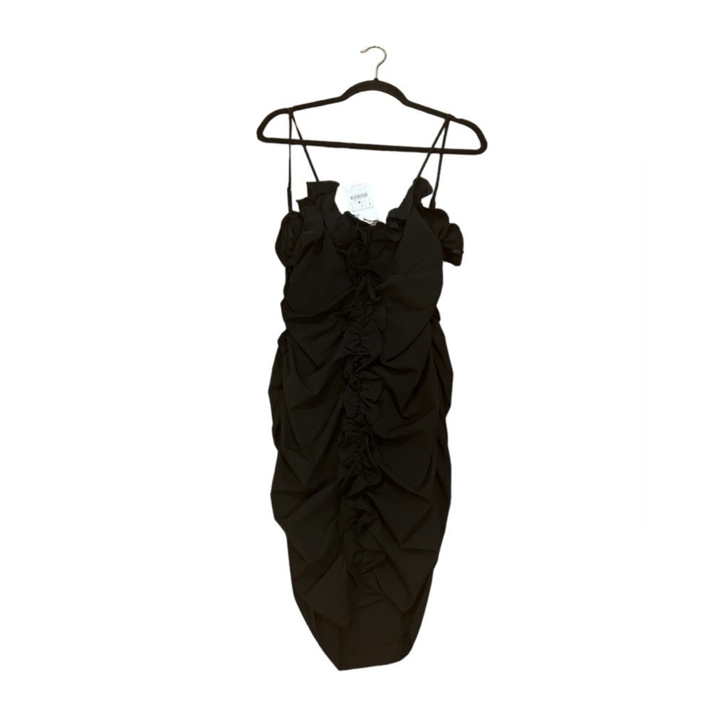 Zara Ruffle Mini Dress 👗 - Picture 2 of 12